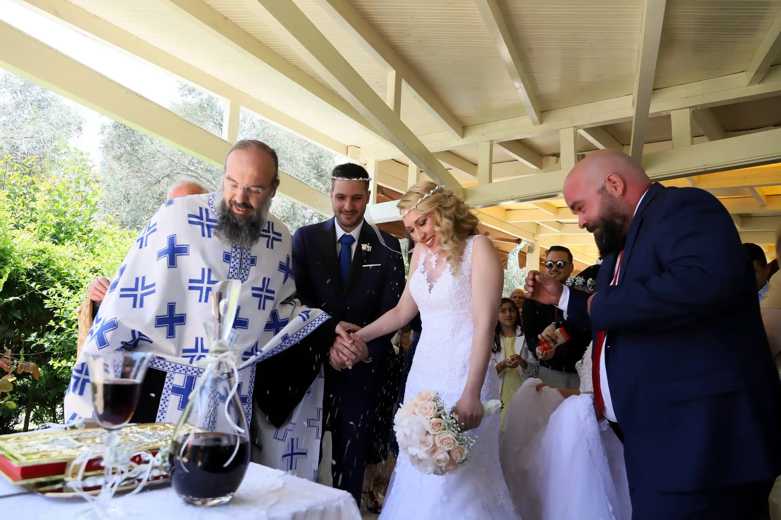 Φωτογράφιση Γαμοβάπτισης Βαγγέλη Καλυψώ & Μελίνα